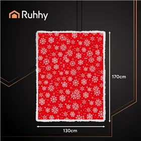 Flannel Christmas Blanket 1.3x1.7m Ruhhy 26611