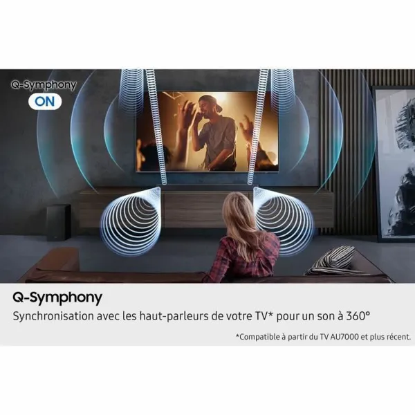 Skaļruņu Statīvs Samsung Melns