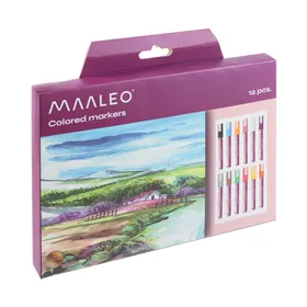 Set of 12 decorative markers Maaleo 25743
