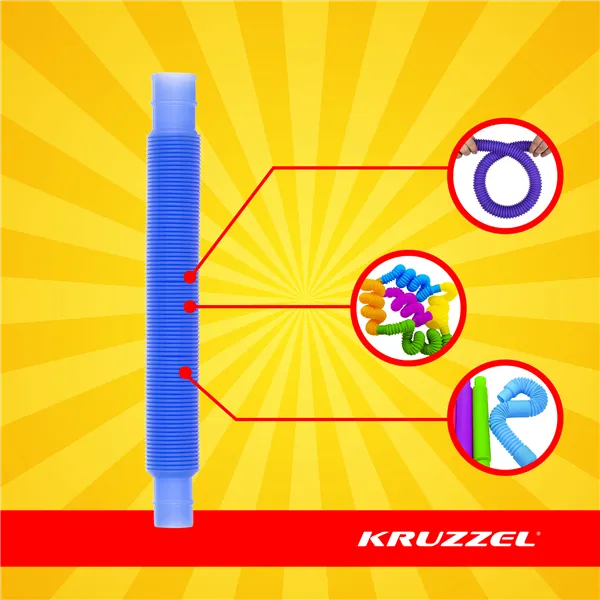 Sensory tubes - 10 pcs. Kruzzel 26693