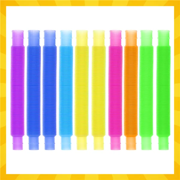 Sensory tubes - 10 pcs. Kruzzel 26693