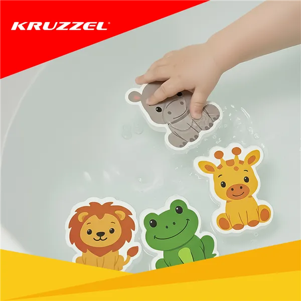 Foam bath stickers - animals 26600