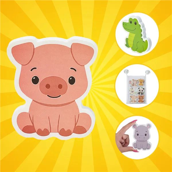 Foam bath stickers - animals 26600