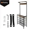 Standing shelf with hanger 189cm Ruhhy 27035