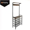 Standing shelf with hanger 189cm Ruhhy 27035