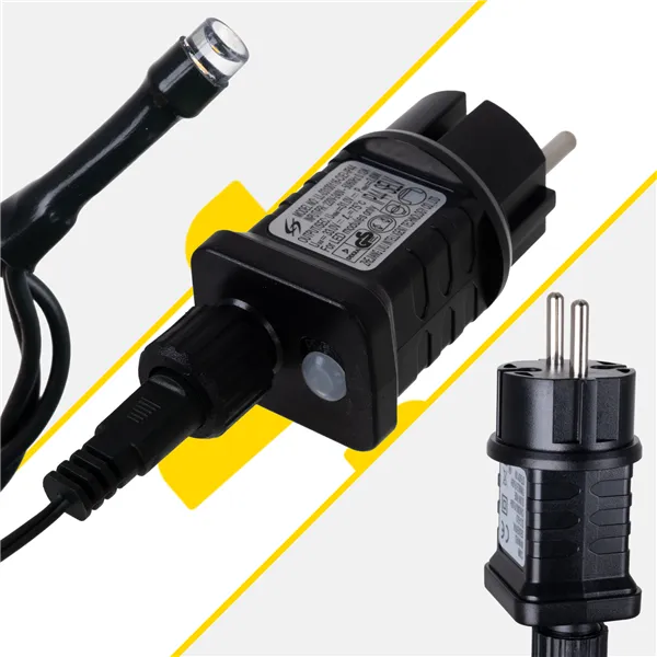 Lauko šviestuvai 500LED 35m balti Izoxis 24899