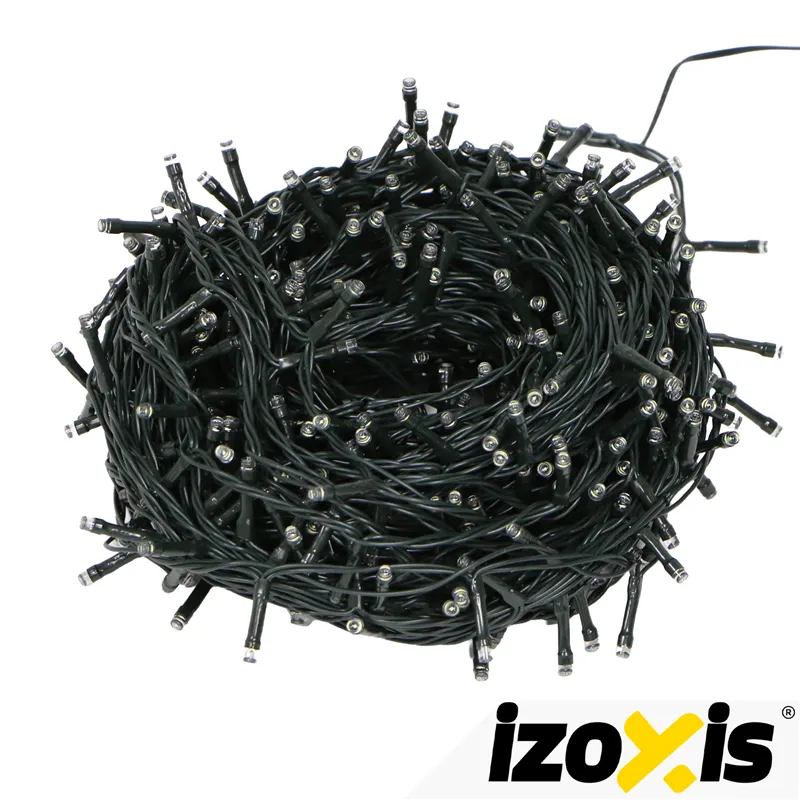 Lauko šviestuvai 500LED 35m balti Izoxis 24899