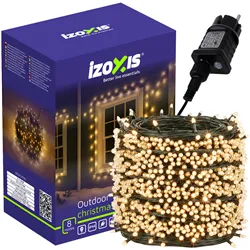 Outdoor lights 500LED 35m white Izoxis 24898