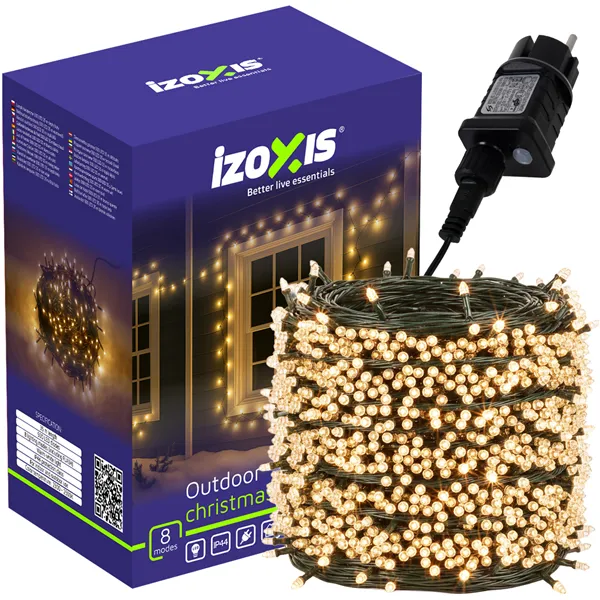 Outdoor lights 500LED 35m white Izoxis 24898