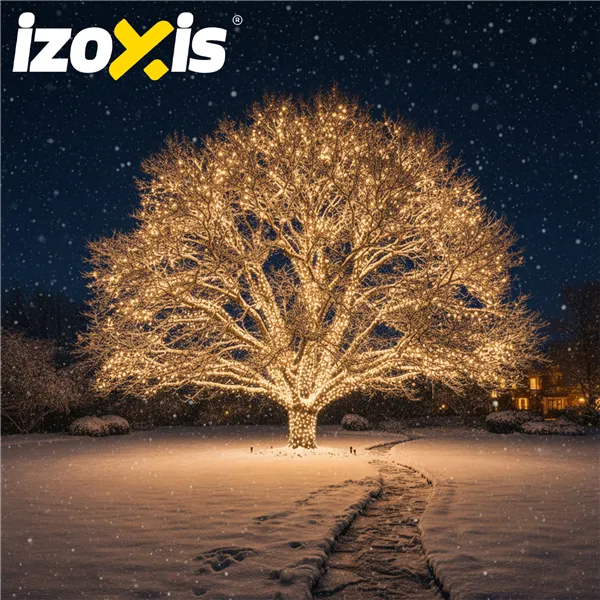 Outdoor lights 500LED 35m white Izoxis 24898