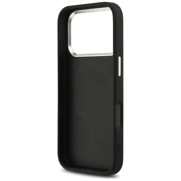 Karl Lagerfeld Initial & Metal Logo MagSafe - Case for iPhone 17 Pro (black)