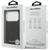 Karl Lagerfeld Initial & Metal Logo MagSafe - Case for iPhone 17 Pro (black)