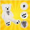 Teddy bear 100cm Kruzzel 26099
