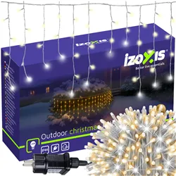 Outdoor lights 100LED 4m Izoxis 26858