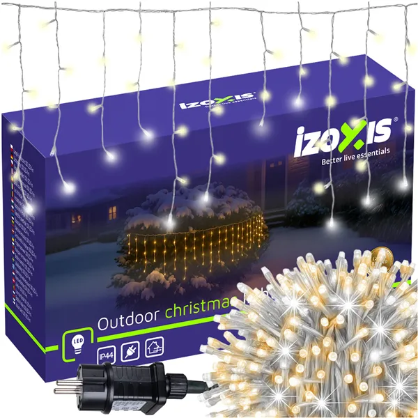Outdoor lights 100LED 4m Izoxis 26858