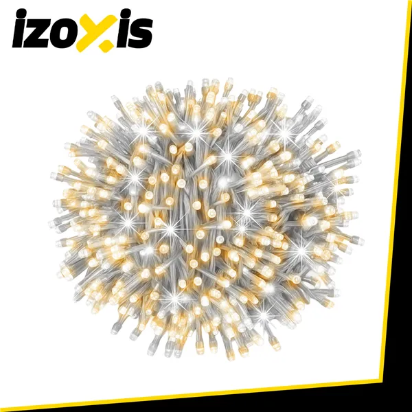 Outdoor lights 100LED 4m Izoxis 26858
