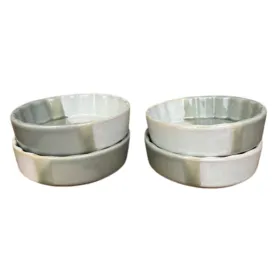 Alpina - Ceramic ovenproof round dish 12x12x3.5 cm (4 pieces)
