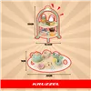 Children&39s tea set + Kruzzel 26418 cake stand