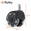 Black swivel chair wheels 5 pcs Ruhhy26294