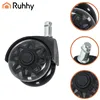 Black swivel chair wheels 5 pcs Ruhhy26294