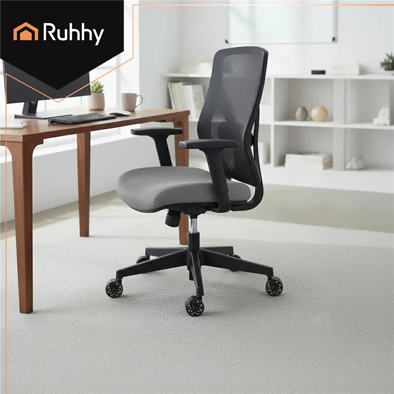 Black swivel chair wheels 5 pcs Ruhhy26294