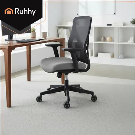 Black swivel chair wheels 5 pcs Ruhhy26294