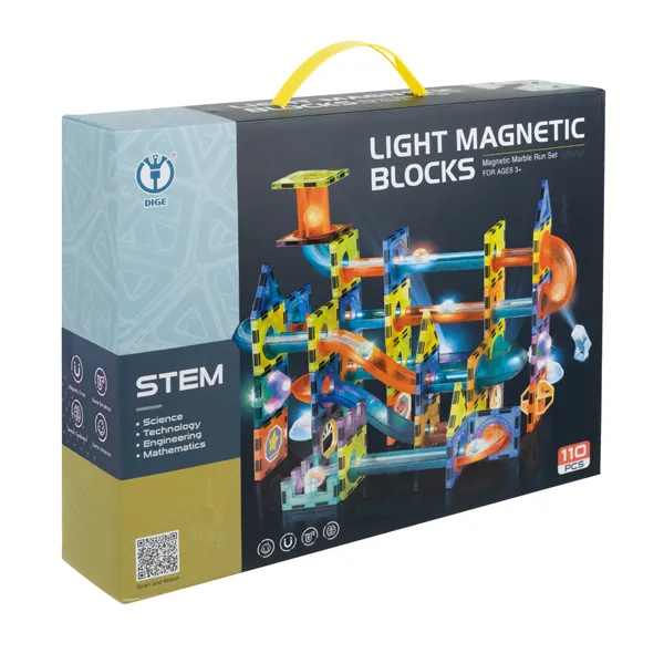 Magnetic blocks - ball track 110 pieces 25766