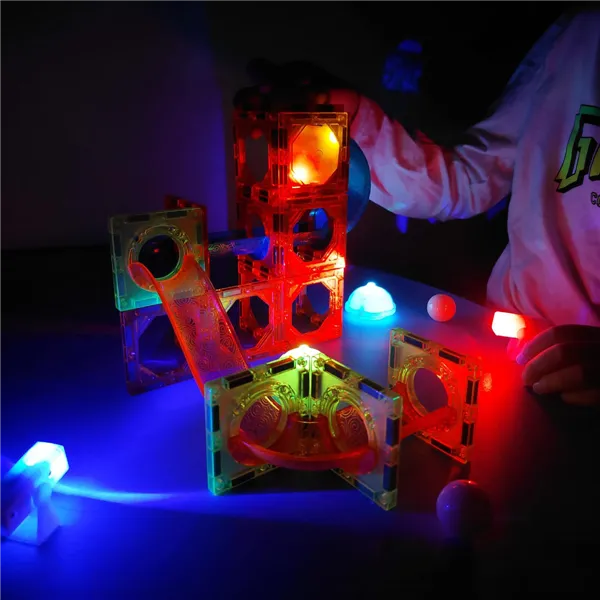 Magnetic blocks - ball track 110 pieces 25766