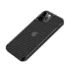 Crong Hybrid Carbon - iPhone 12 Pro Max Case (Black)