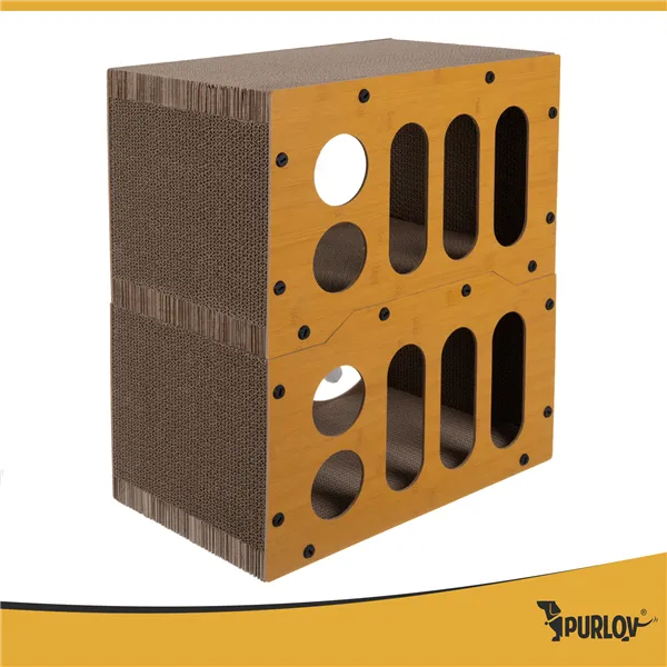 Cat scratching post - two-story house Purlov 27017