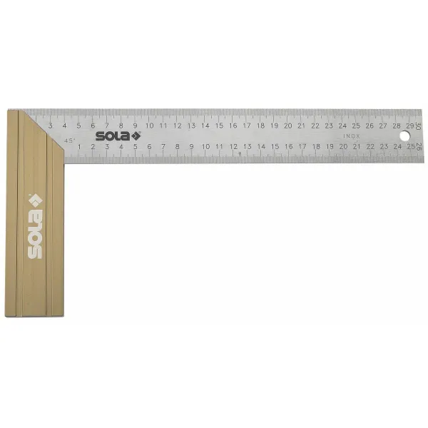 Плотницкий угольник SOLA SRB 25 x 14,5 cm