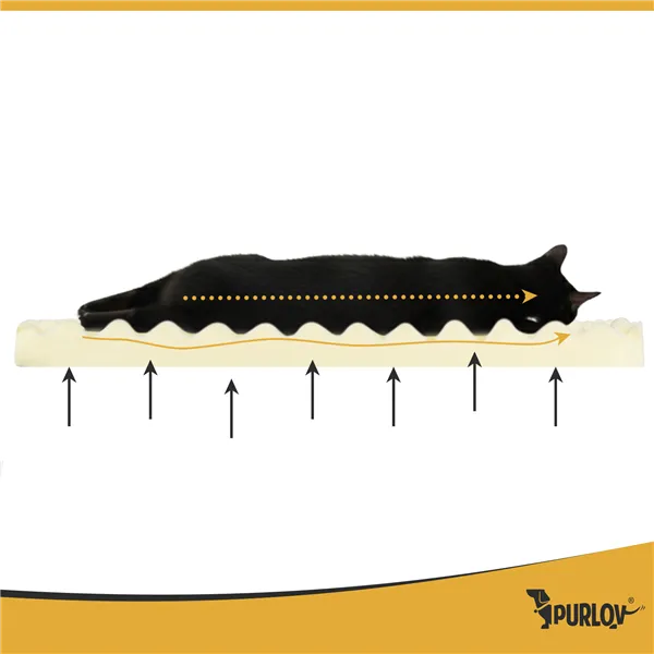Ergonomic pet bed S Purlov 26914