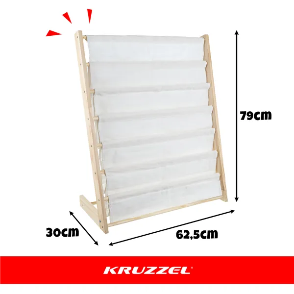 Kruzzel 25809 Children&39s Bookshelf