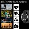 Älykello beafon WATCH 401 43 mm 1,43" Musta Hopeinen