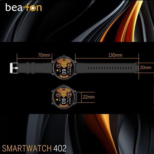 Smartwatch beafon WATCH 402 43 mm 1,43" Black