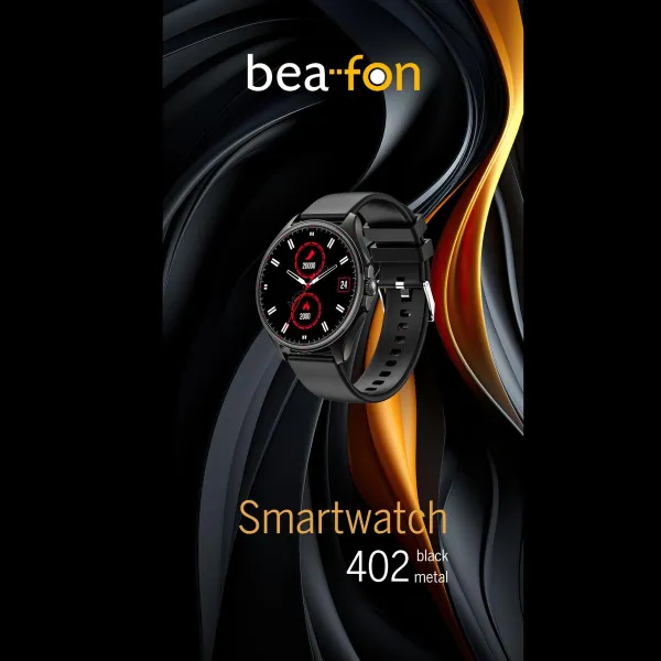 Nutikell beafon WATCH 402 43 mm 1,43" Must