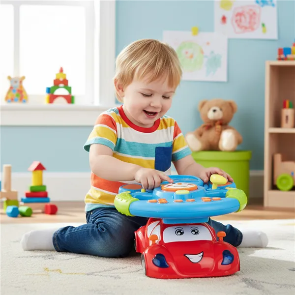 Interactive steering wheel for children 26513