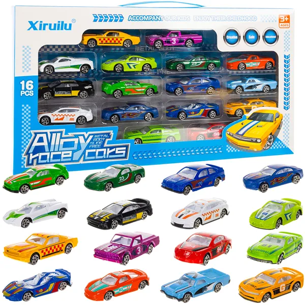 Colorful cars/springs 1:64 - 16 pcs. 26319