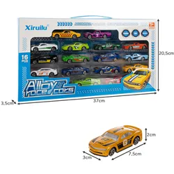 Colorful cars/springs 1:64 - 16 pcs. 26319