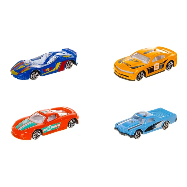 Colorful cars/springs 1:64 - 16 pcs. 26319