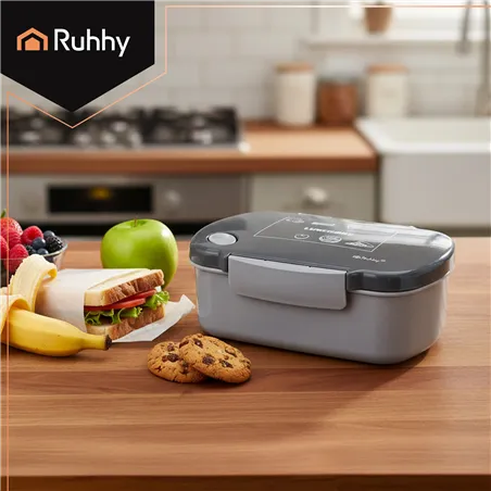 Lunchbox 800ml gray Ruhhy 26169
