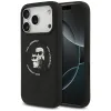 Karl Lagerfeld Silicone Karl & Choupette Ring MagSafe - Case iPhone 17 Pro Max (black)