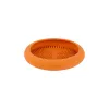Dog Feeder Lickimat Orange Rubber Modern