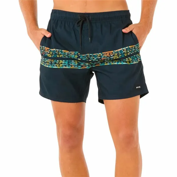 Men’s Bathing Costume Rip Curl Framed Volley Update Navy Blue
