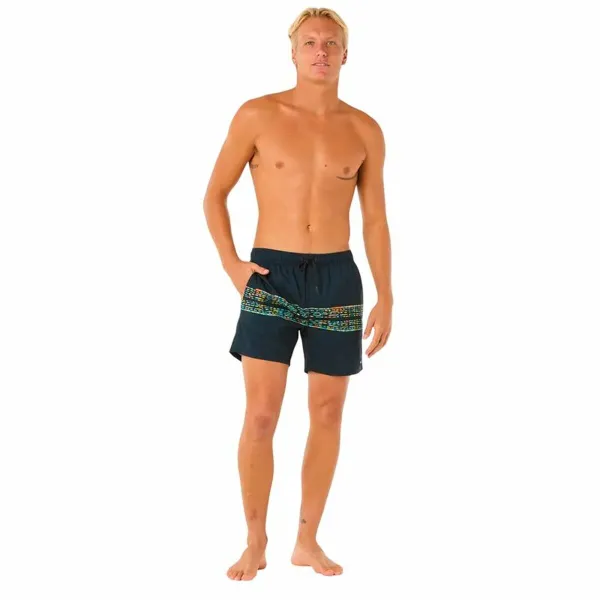 Men’s Bathing Costume Rip Curl Framed Volley Update Navy Blue