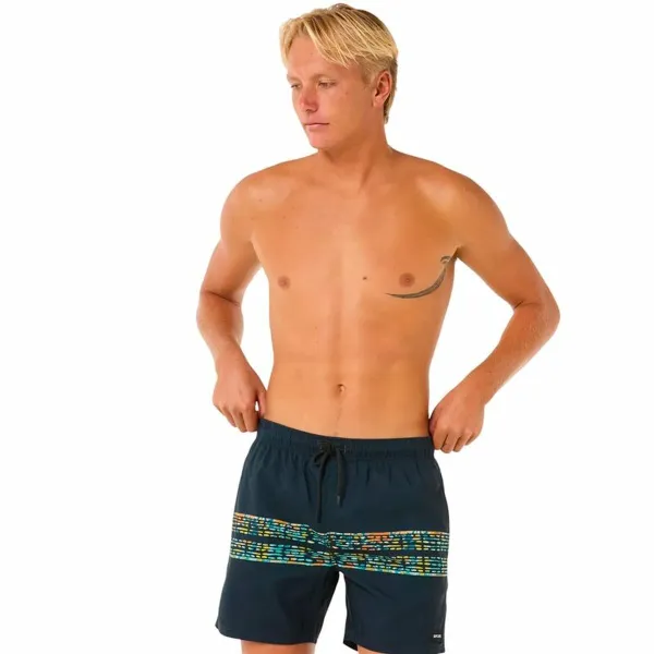 Men’s Bathing Costume Rip Curl Framed Volley Update Navy Blue