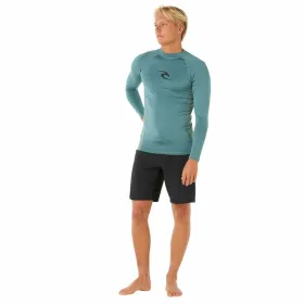 Dušas T-krekls Rip Curl Waves Upf Perf L/S Zils