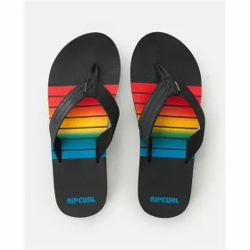 Paplūdimio šlepetės vyrams Rip Curl Ripper Bloom Juoda