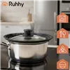 3-in-1 silicone lid 18/20/22cm Ruhhy 25563