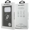 Karl Lagerfeld Silicone Karl & Choupette Ring MagSafe - Case iPhone 17 Pro Max (black)